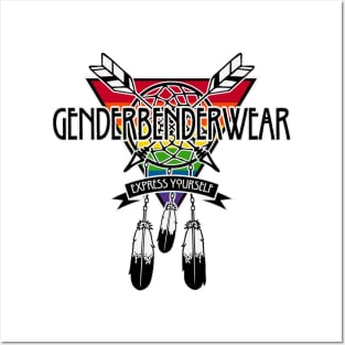 GenderBenderWear (White) - "Logo" Posters and Art